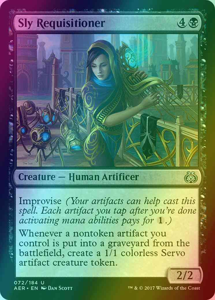 Sly Requisitioner [72] [Aether Revolt] [Foil]