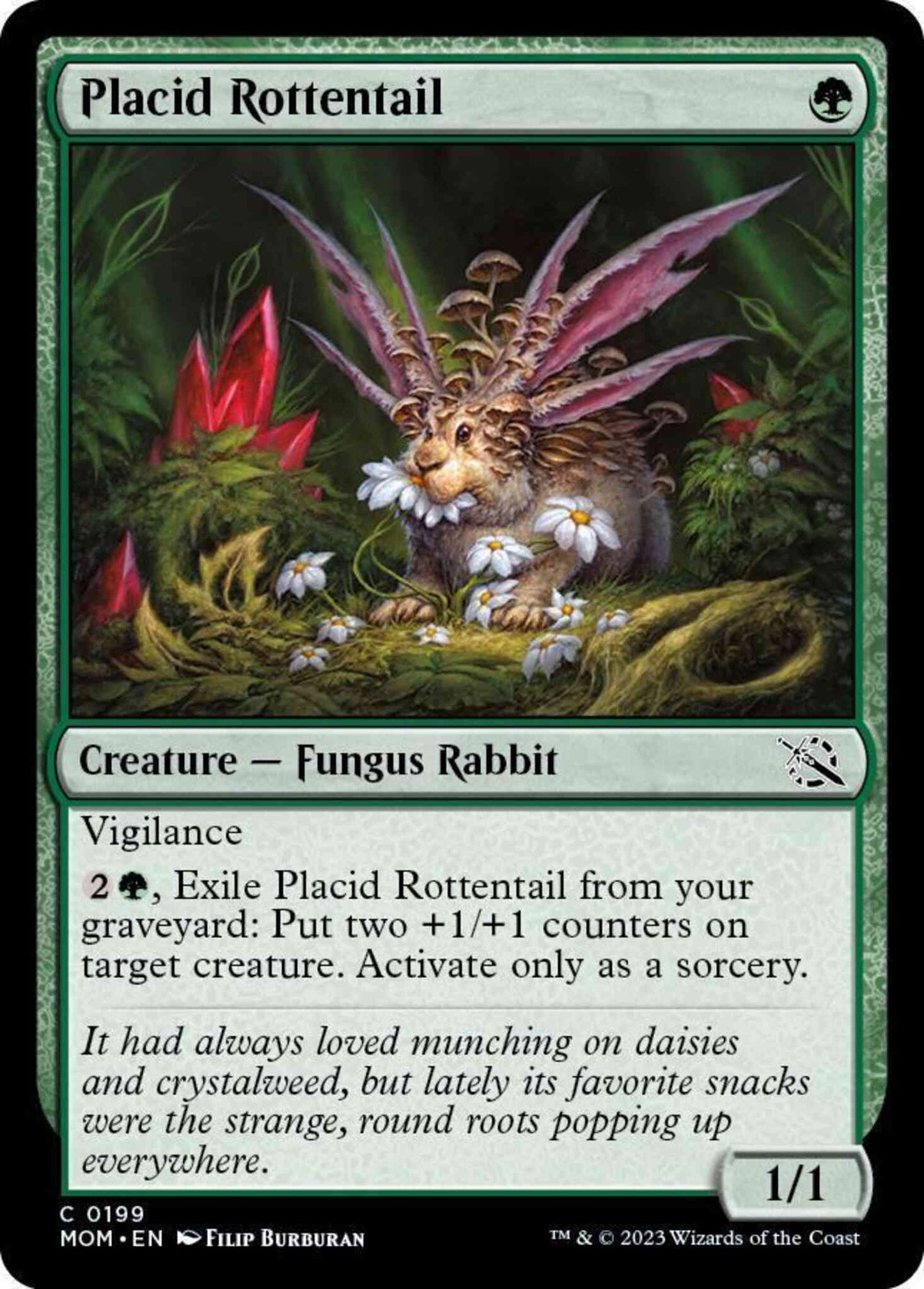 Placid Rottentail [199] [March of the Machine] [Non-Foil]