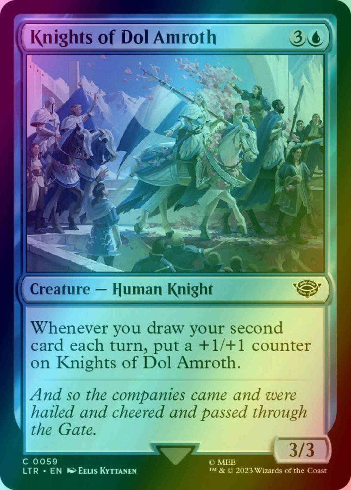 Knights of Dol Amroth [59] [The Lord of the Rings: Tales of Middle-earth] [Foil]
