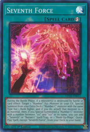 Seventh Force - LD10-EN037 - Super Rare - 1st Edition