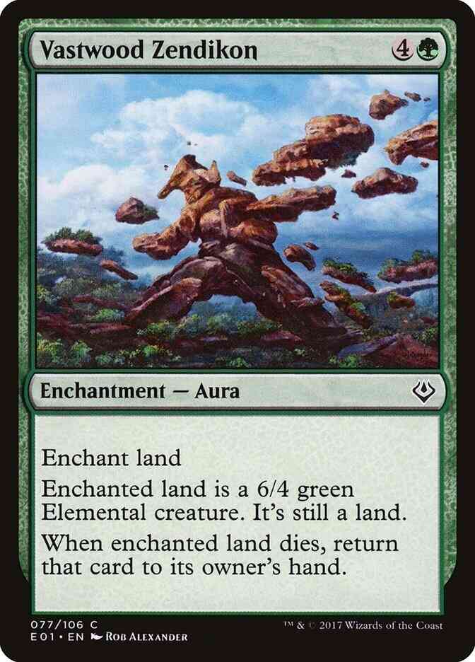 Vastwood Zendikon [77] [Archenemy: Nicol Bolas] [Non-Foil]