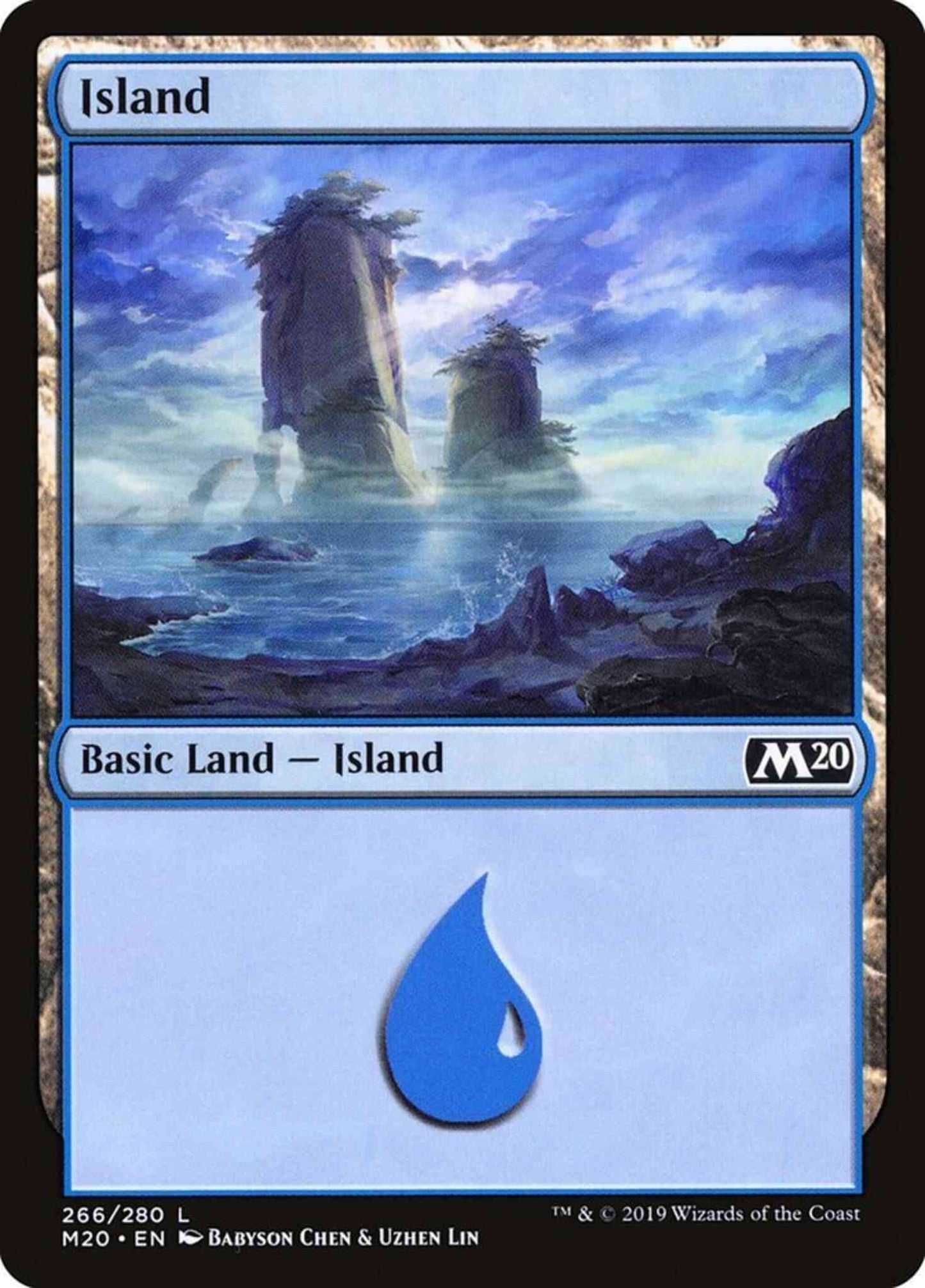 Island [266] [Core Set 2020] [Non-Foil]
