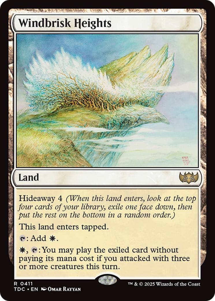 Windbrisk Heights [411] [Tarkir: Dragonstorm: Commander] [Non-Foil]